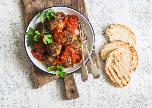 Meatballs with Pomodoro Sauce